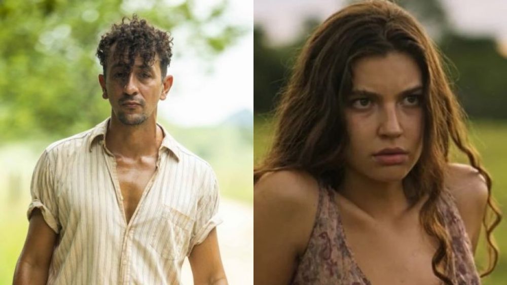 Juma (Alanis Guillen) vai se envolver com o irm&atilde;o mais velho do namorado, Jos&eacute; Lucas (Irandhir Santos). (Foto: Reprodu&ccedil;&atilde;o/TV Globo)