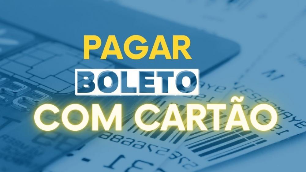 Pagar boleto com cartão de crédito