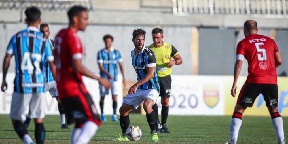 Lucas Silva elogiou chegada do novo companheiro | Foto: Lucas Uebel / Grêmio / Divulgação / CP