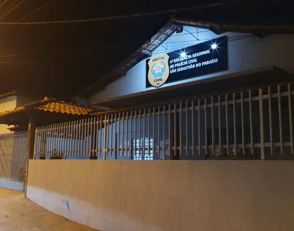 Delegacia Regional da Polícia Civil em São Sebastião do Paraíso — Foto: Polícia Civil