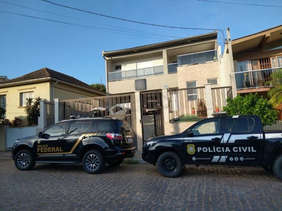 Operação da PF no Vale do Jacuí. Foto: Divulgação PF