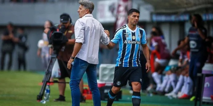 Grêmio avalia com cuidado possível de desgaste de Suárez | Foto: Lucas Uebel / Grêmio / Divulgação / CP