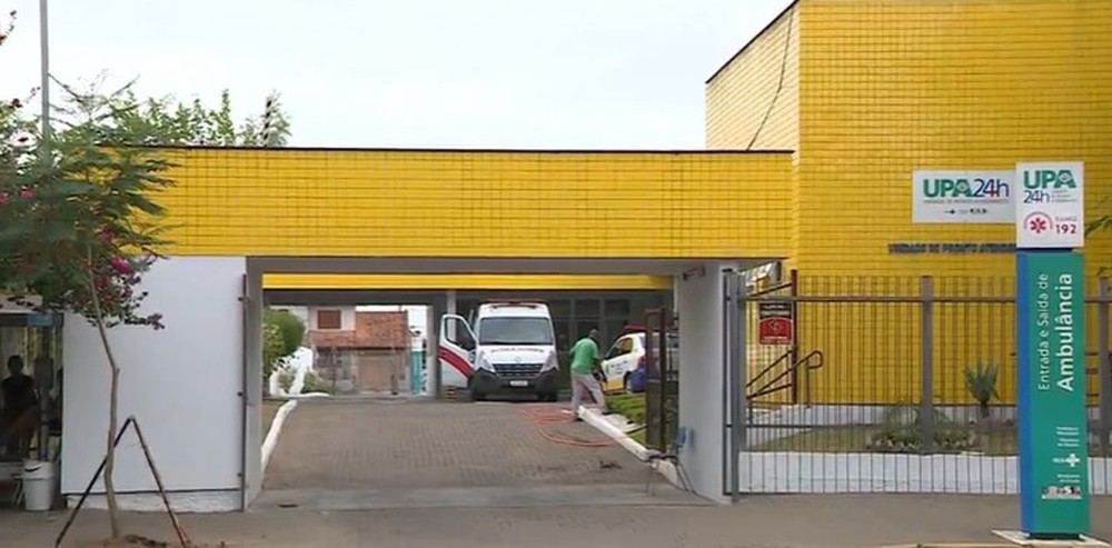 Paciente está internado na Unidade de Pronto Atendimento em São Leopoldo — Foto: Reprodução/RBS TV
