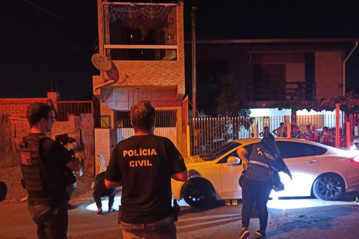 Polícia Civil investiga triplo homicídio em Canoas Polícia Civil / Divulgação
