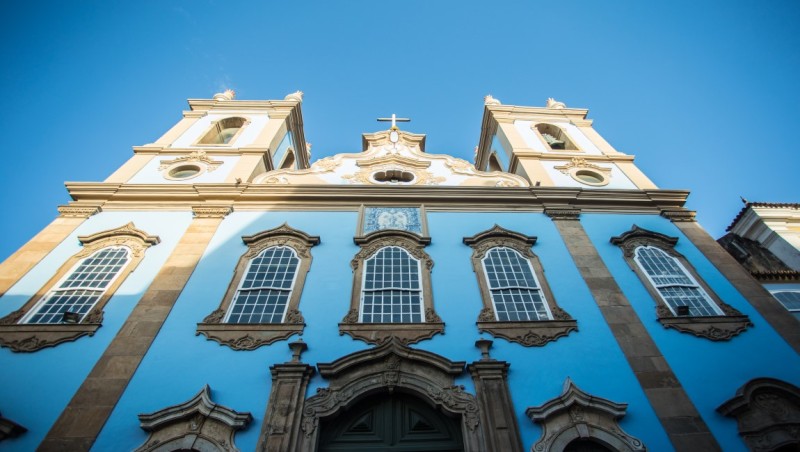 Igreja Nossa Senhora do Rosário dos Pretos em Salvador (BA). Crédito: Márcio Filho/MTur Destinos
