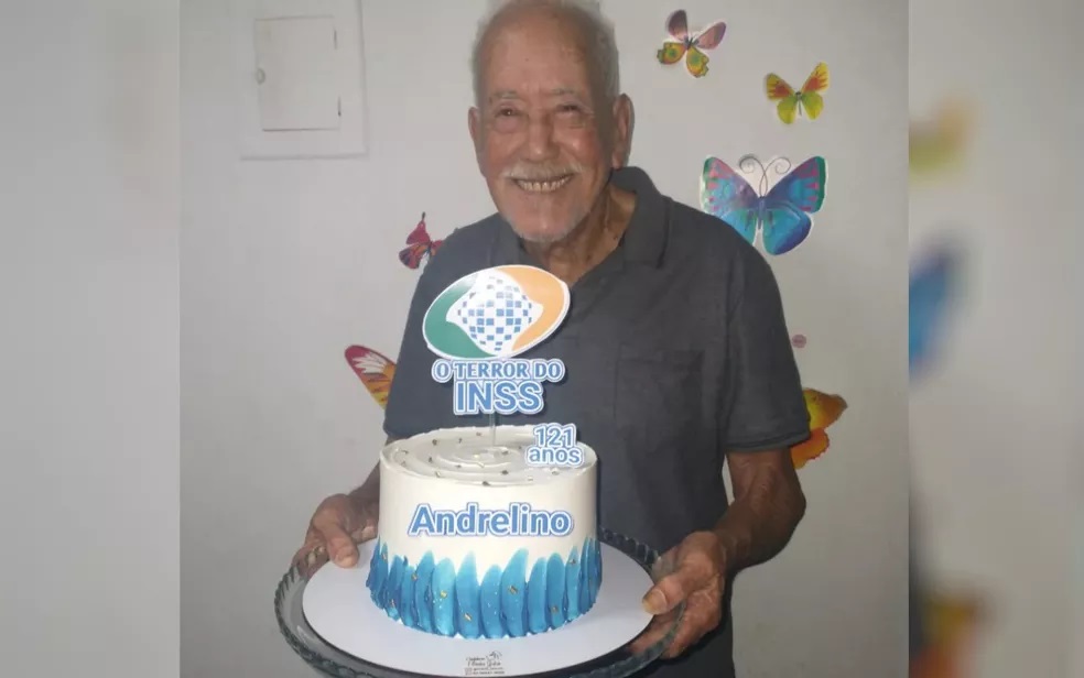 Idoso conhecido como ‘Terror do INSS’ completa 122 anos e ‘segue firme e forte’ Foto: Reprodução / Redes Sociais