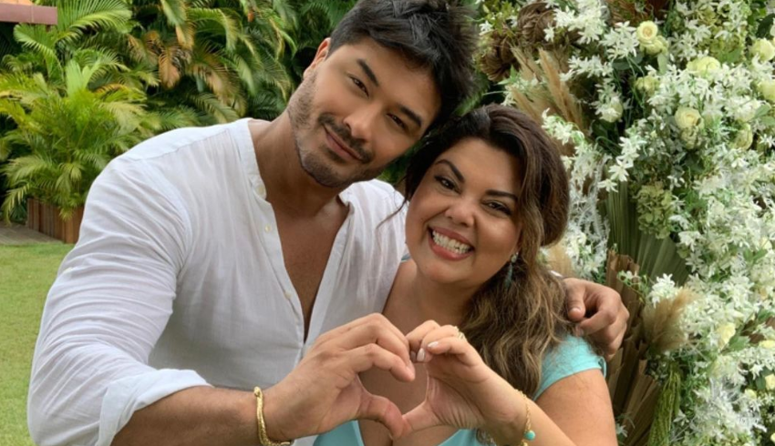 Fabiana Karla e Diogo Mello estavam juntos desde 2017