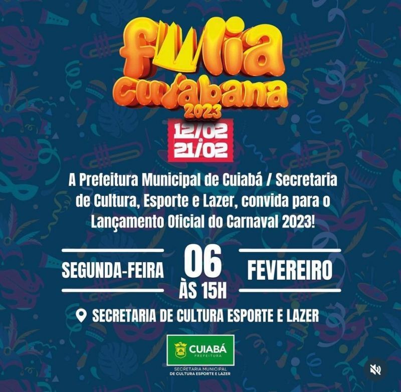 Foto: Reprodução/Prefeitura de Cuiabá - MT