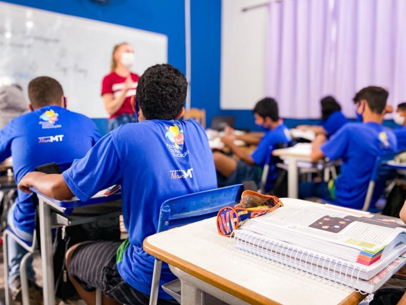 Estudantes da Rede Estadual de Mato Grosso - Foto por: Wesley Rodrigues/Seduc-MT