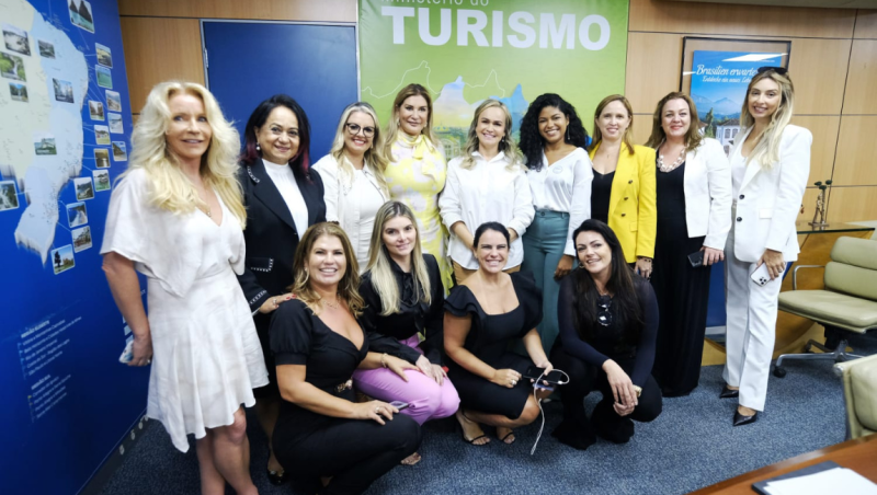 Ministra do Turismo se reúne com o Instituto Virada Feminina. Crédito: Roberto Castro/MTur