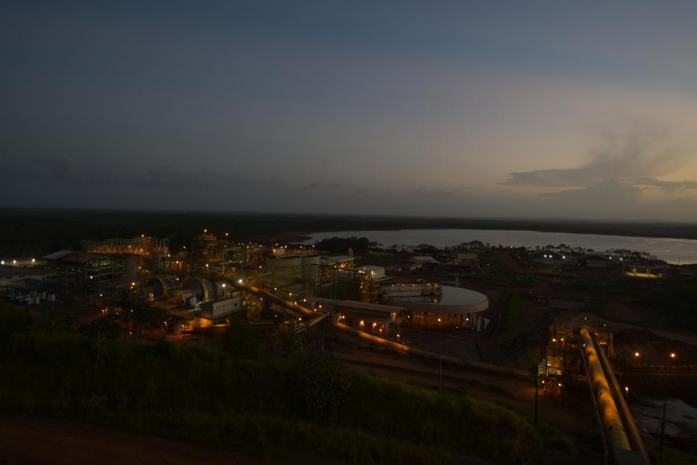 Mineração Aurizona, em Godofredo Viana, no Maranhão Divulgação