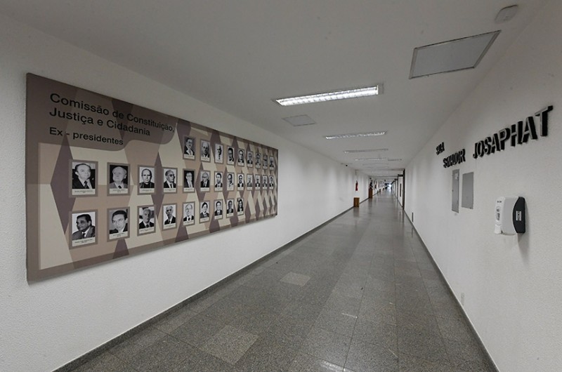 Comissão de Constituição e Justiça está entre as mais importantes das comissões pernamentes - Roque de Sá/Agência Senado