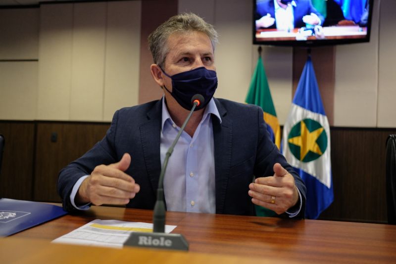 Governador Mauro Mendes - Foto por: Mayke Toscano/Secom