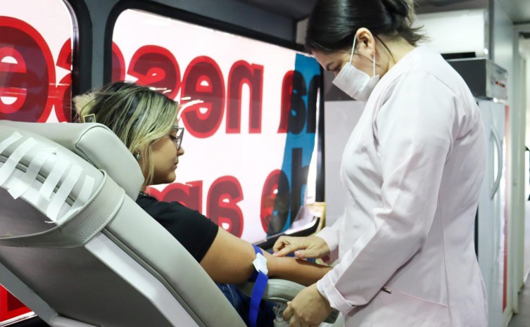 Serão realizadas ações para coleta de sangue e cadastro de medula óssea - Foto: SES/Governo do Tocantins