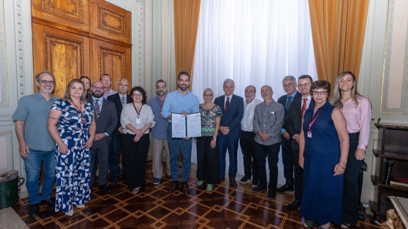 Contrato destina R$ 11,5 milhões, por meio do programa Avançar na Cultura, para as obras do Teatro Italiano -Foto: Maurício Tonetto/Secom