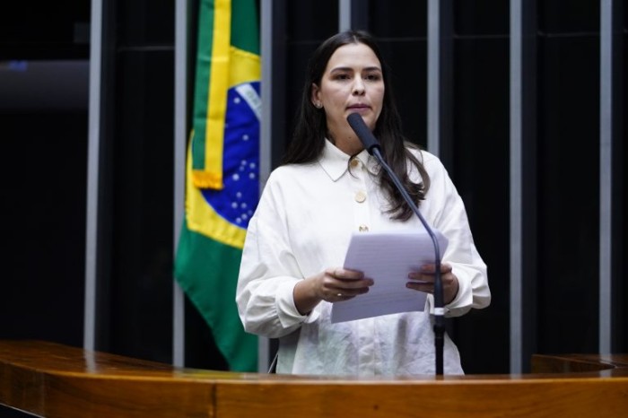 Deputada Maria Arraes, autora do projeto de lei - (Foto: Pablo Valadares/Câmara dos Deputados)