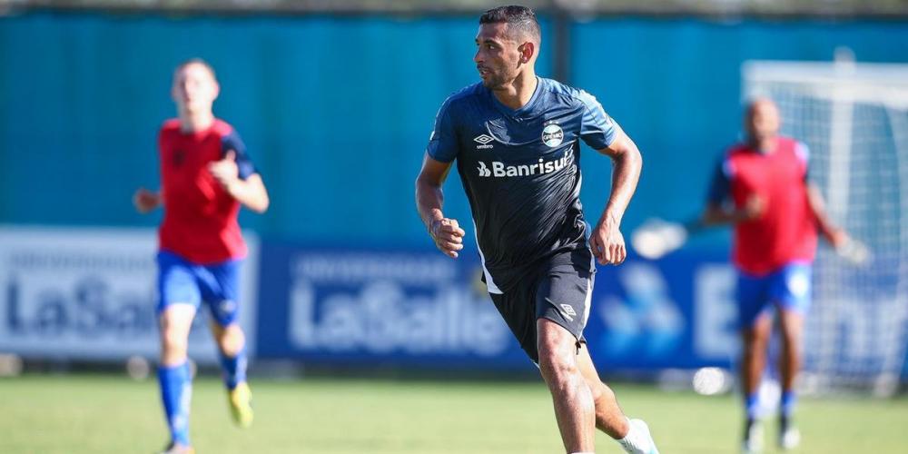 Diego Souza deve ganhar mais espaço no time de Renato Portaluppi | Foto: Lucas Uebel / Grêmio / Divulgação / CP