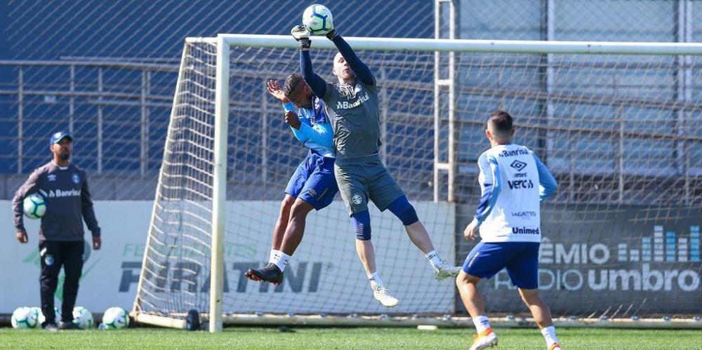 Paulo Victor crê em jogo complicado na Arena da Baixada, mas quer Grêmio mantendo a forma de atuar fora de casa | Foto: Lucas Uebel / Grêmio / Divulgação / CP