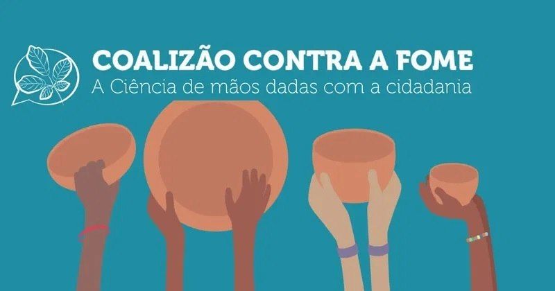 Cientistas fazem a campanha 'Coalização contra a Fome' para incentivar a doação de alimentos - (Foto: Reprodução)