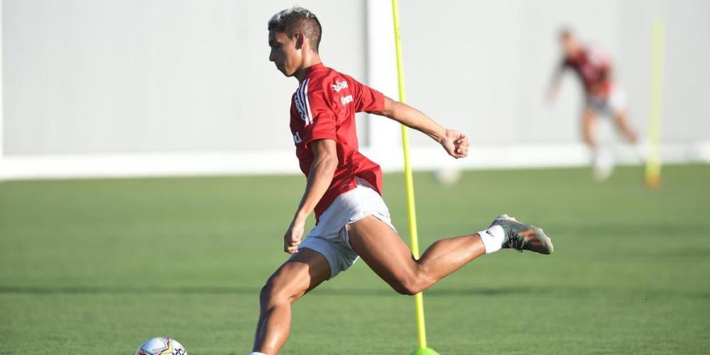 Sarrafiore deve começar partida deste sábado, diante do Novo Hamburgo | Foto: Ricardo Duarte / Inter / Divulgação / CP