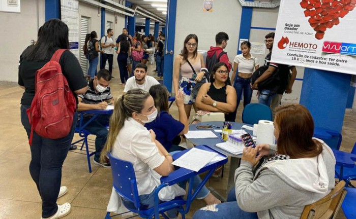 Ações pretendem beneficiar o banco de sangue e o cadastro nacional de medula óssea - Foto: SES/Governo do Tocantins