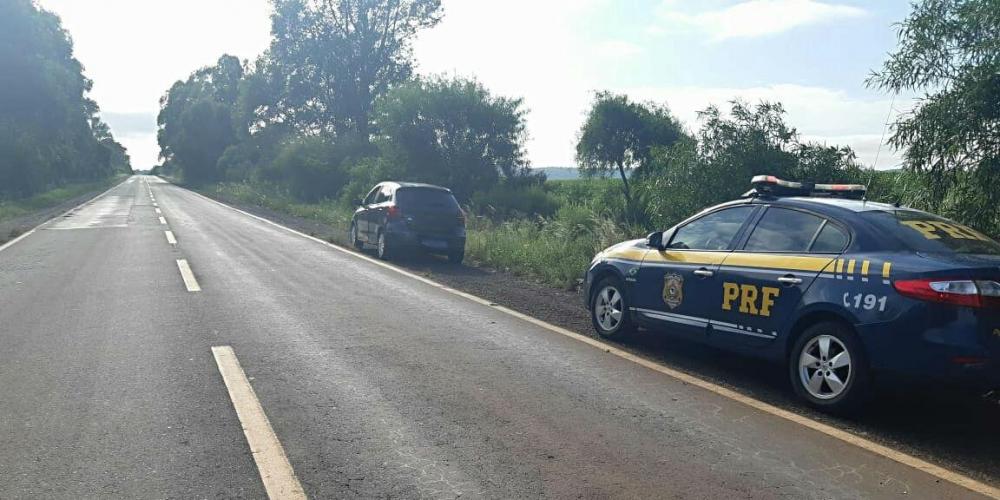 Condutora que atingiu o adolescente lamentou que não teve tempo de reagir a presença do jovem que tentava atravessar a rodovia | Foto: PRF / Divulgação / CP
