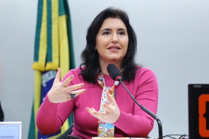 Simone Tebet pediu cuidado com a autonomia de estados e municípios - (Foto: Vinicius Loures / Câmara dos Deputados)