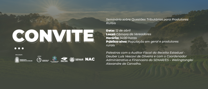 Foto: Reprodução/Prefeitura de Iúna - ES