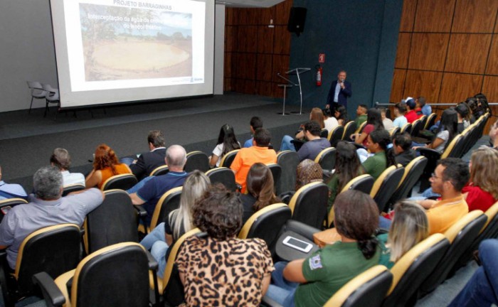 Projeto Barraginha é apresentado no evento alusivo ao Dia Nacional da Conservação do Solo - Foto: Marcel de Paula/Governo do Tocantins