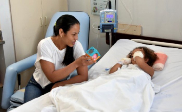 Ala pediátrica do HGP é referência a pacientes referenciados pela rede SUS, conforme quadro clínico - Foto: André Araújo/Governo do Tocantins