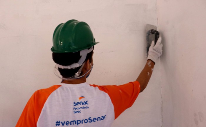 Curso ocorre três vezes por semana em horários que não implicam nas aulas escolares dos socioeducandos - Foto: Márcia Rosa/Governo do Tocantins