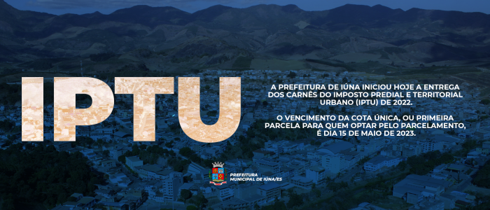 Foto: Reprodução/Prefeitura de Iúna - ES
