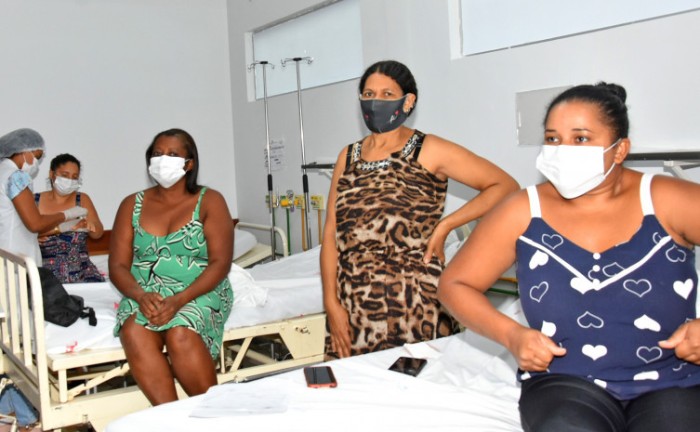 Pacientes atendidas com o Opera Tocantins, no Hospital Regional de Porto Nacional - Foto: Dayana Nascimento/Governo do Tocantins