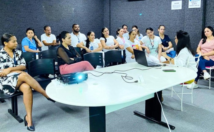 Profissionais discutiram sobre as melhorias que pretendem fazer no trabalho - Foto: SES/Governo do Tocantins