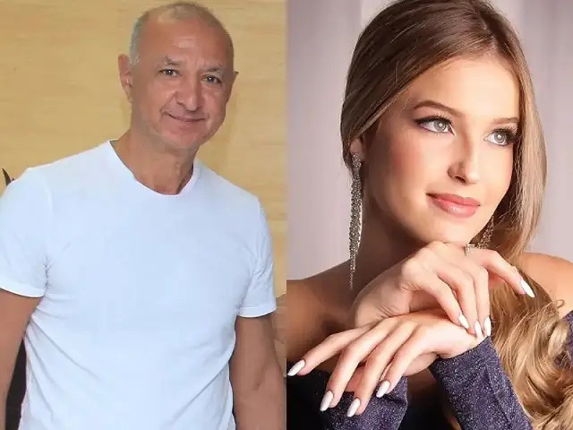 O prefeito de Araucária (PR), Hissam Hussein, 65 anos, com sua mulher, uma adolescente de 16 anos | Foto: Foto: Reprodução/Banda B