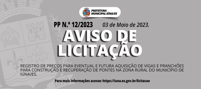 Foto: Reprodução/Prefeitura de Iúna - ES