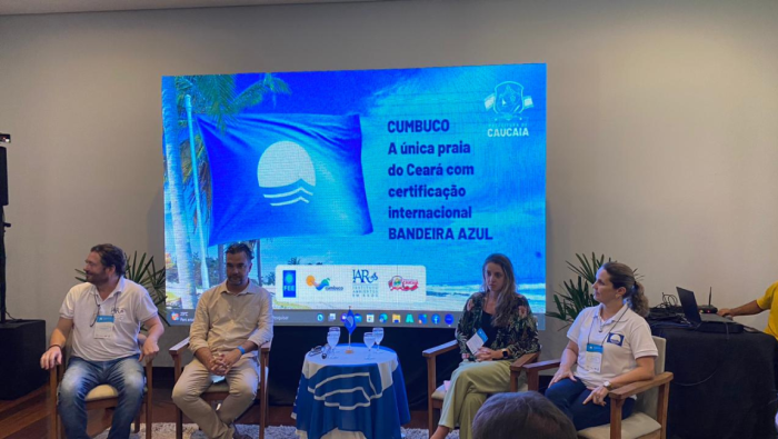 MTur participa de workshop do prêmio Bandeira Azul. Crédito: Arquivo pessoal