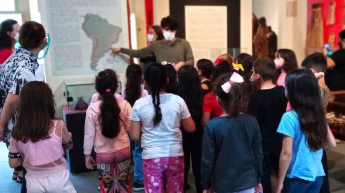 As visitas mediadas para escolas já ocorrem no museu e são organizadas pelo Núcleo Educativo -Foto: Gabriel Costa/Divulgação MJC