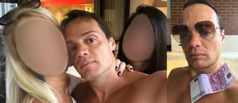 Rodrigo Otavio Cotait em fotos das redes sociais - (Foto: Reprodução)