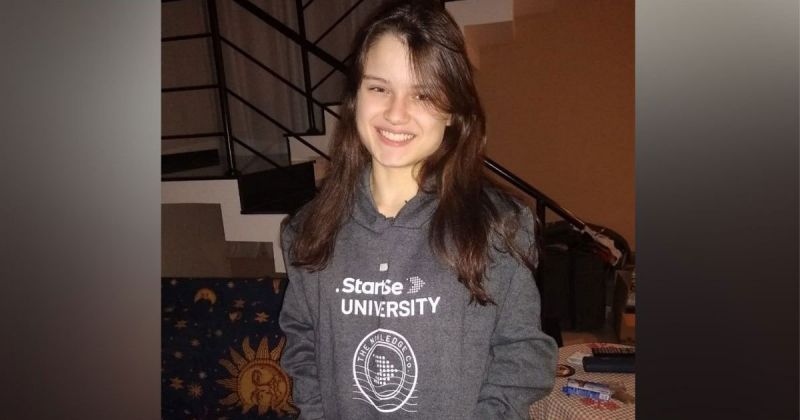 Elisa Flemer optou pelo homeschooling e ganhou curso online e visita ao Vale do Silício - (Foto: Arquivo Pessoal)