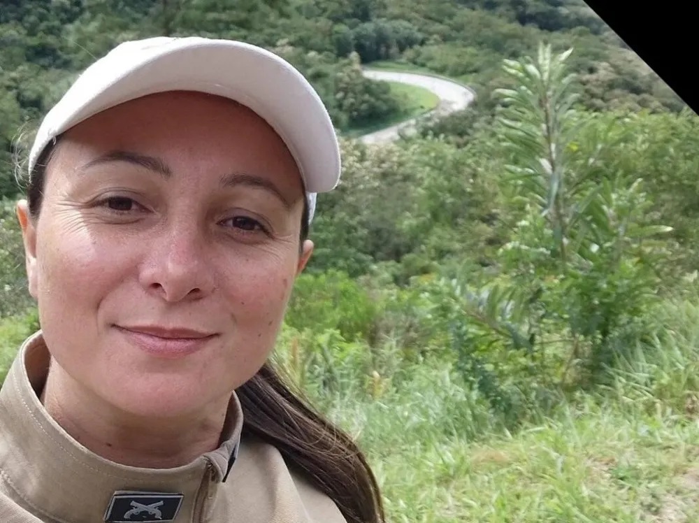 Franciele Ferencz Szernek, de 37 anos, morreu em um acidente de trânsito — Foto: PMRv/Divulgação