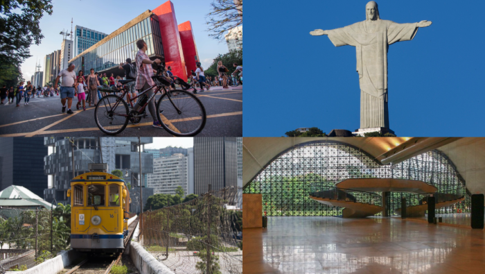Destinos estão em rol das 100 melhores cidades. Crédito: MTur Destinos