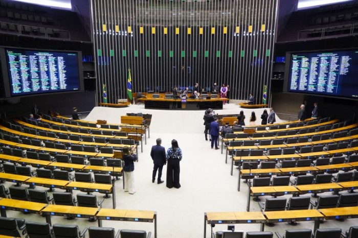 Sessão do Plenário da Câmara dos Deputados - (Foto: Pablo Valadares/Câmara dos Deputados)