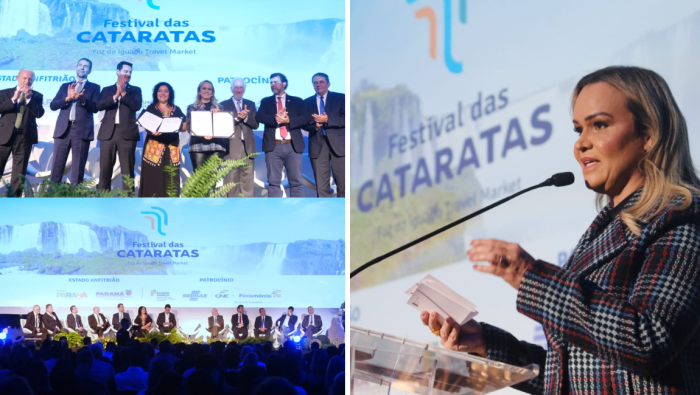 Ministra do Turismo cumpre agenda em Foz do Iguaçu (PR). Crédito: Roberto Castro/MTur