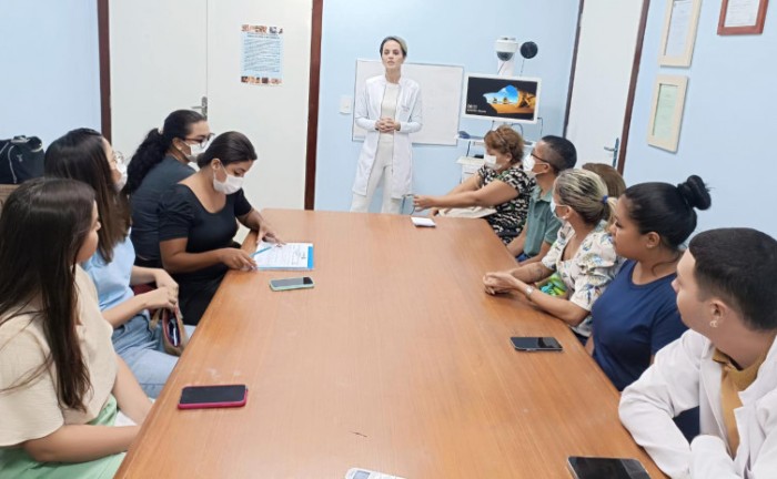 Curso Promovendo e Incentivando a Amamentação em um Hospital Amigo da Criança foi oferecido a 12 servidores do HMDR e três do HRM - Foto: Erlene Miranda/Governo do Tocantins