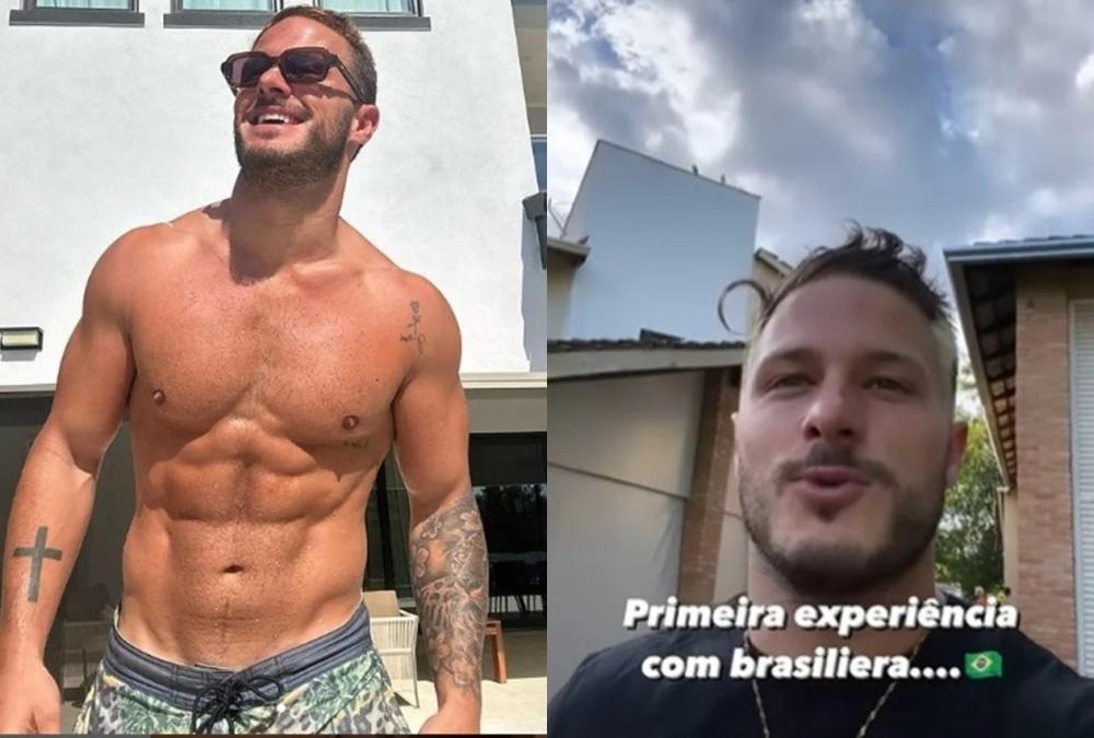 Conhecido como Gringo Comédia, o jovem viralizou com o relato. (Foto: Captura via Instagram)