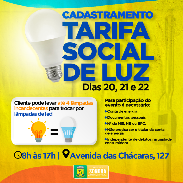 Foto: Reprodução/Prefeitura de Sonora
