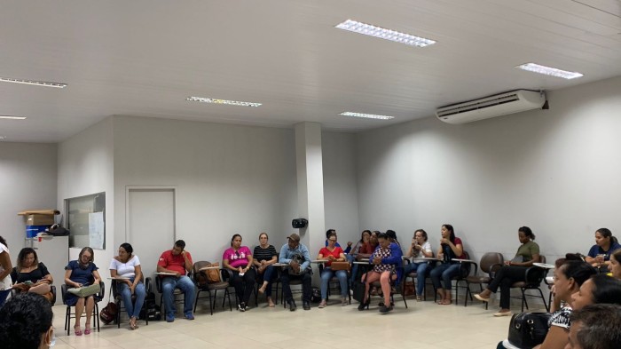 Agentes passam por rodas de conversas sobre o assunto - Fotógrafo:Divulgação Semus