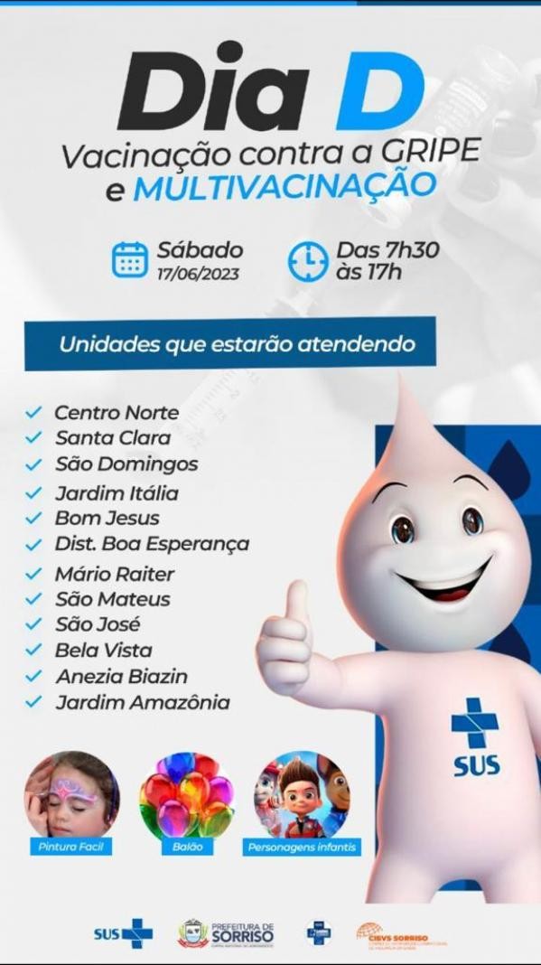 Foto: Reprodução/Prefeitura de Sorriso - MT