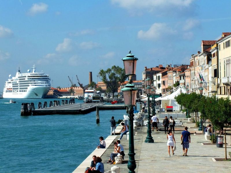 Câmara aprova projeto para vetar grandes navios em Veneza - (Foto: Pixabay)